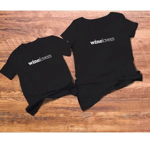 Winelovers póló - Férfi XL fekete Winelovers póló - Férfi XL fekete