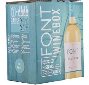 Font Pincészet Cserszegi Fűszeres 2025 (3L Bag-in-Box)