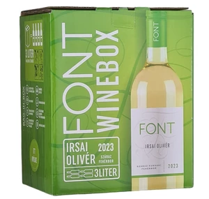 Font Pincészet Irsai Olivér 2025 (3L Bag-in-Box)