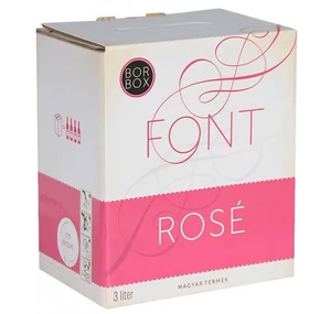 Font Pincészet Kékfrankos Rosé 2025 (3L Bag-in-Box)
