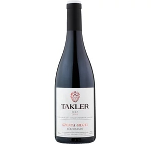 Takler Szenta-hegyi Kékfrankos 2022