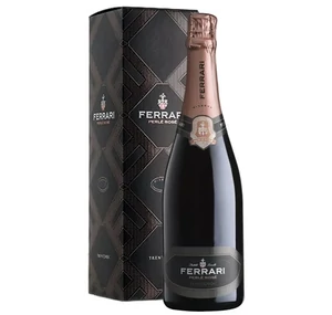 Ferrari Perlé Rosé Riserva 2018 díszdobozban