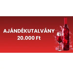 Winelovers Webshop 20.000 Ft értékű ajándékutalvány