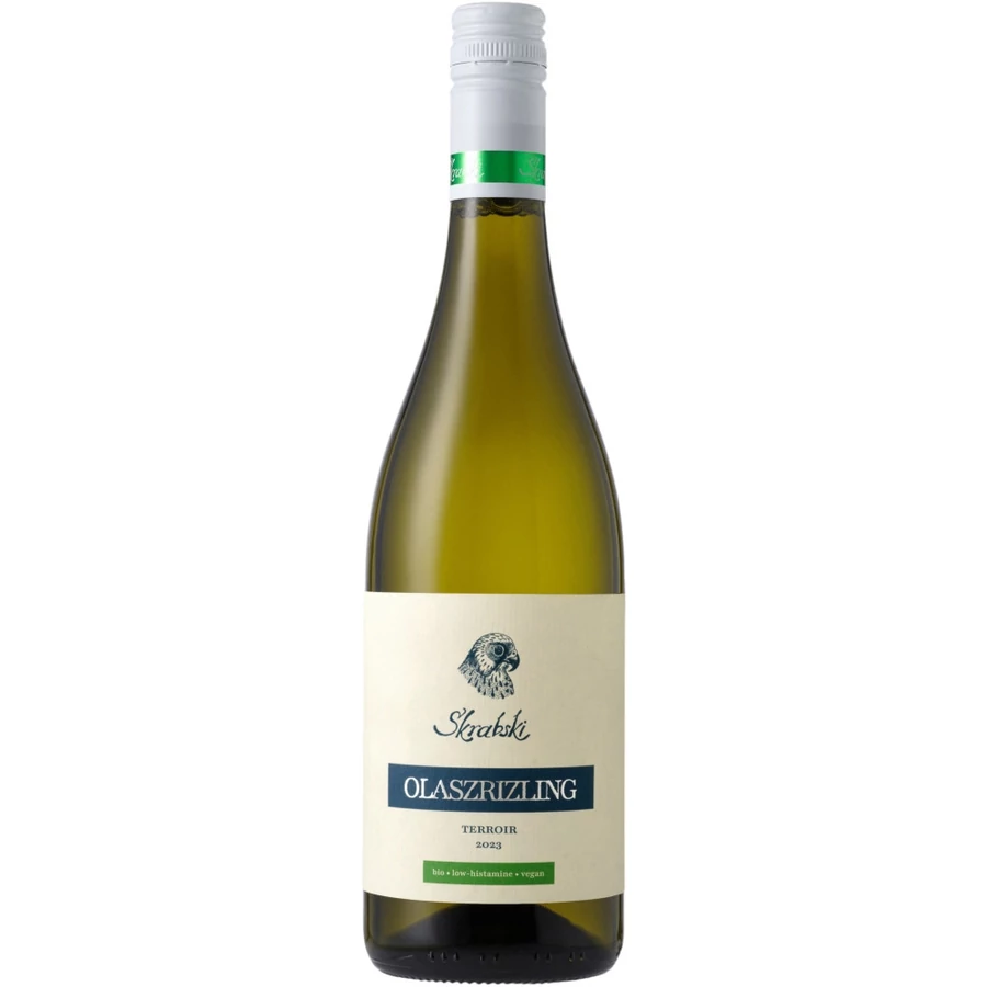 Skrabski Olaszrizling BIO 2023 (hisztaminszegény bor)