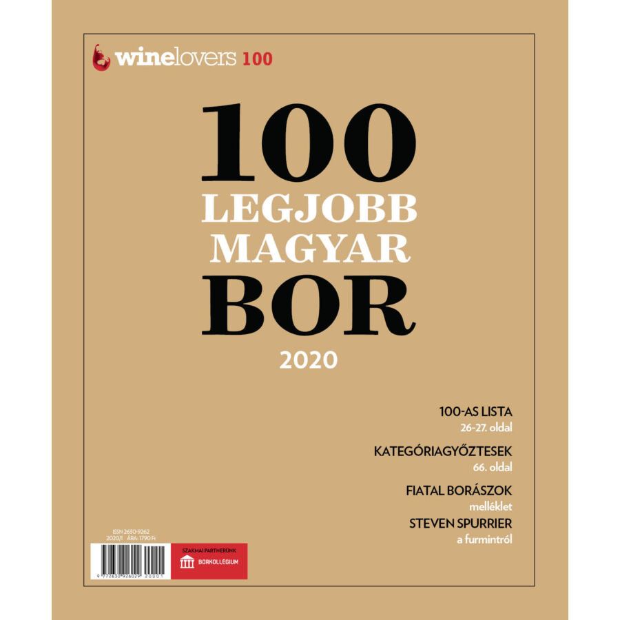 Winelovers 100 - A 100 legjobb magyar bor magazin 2020