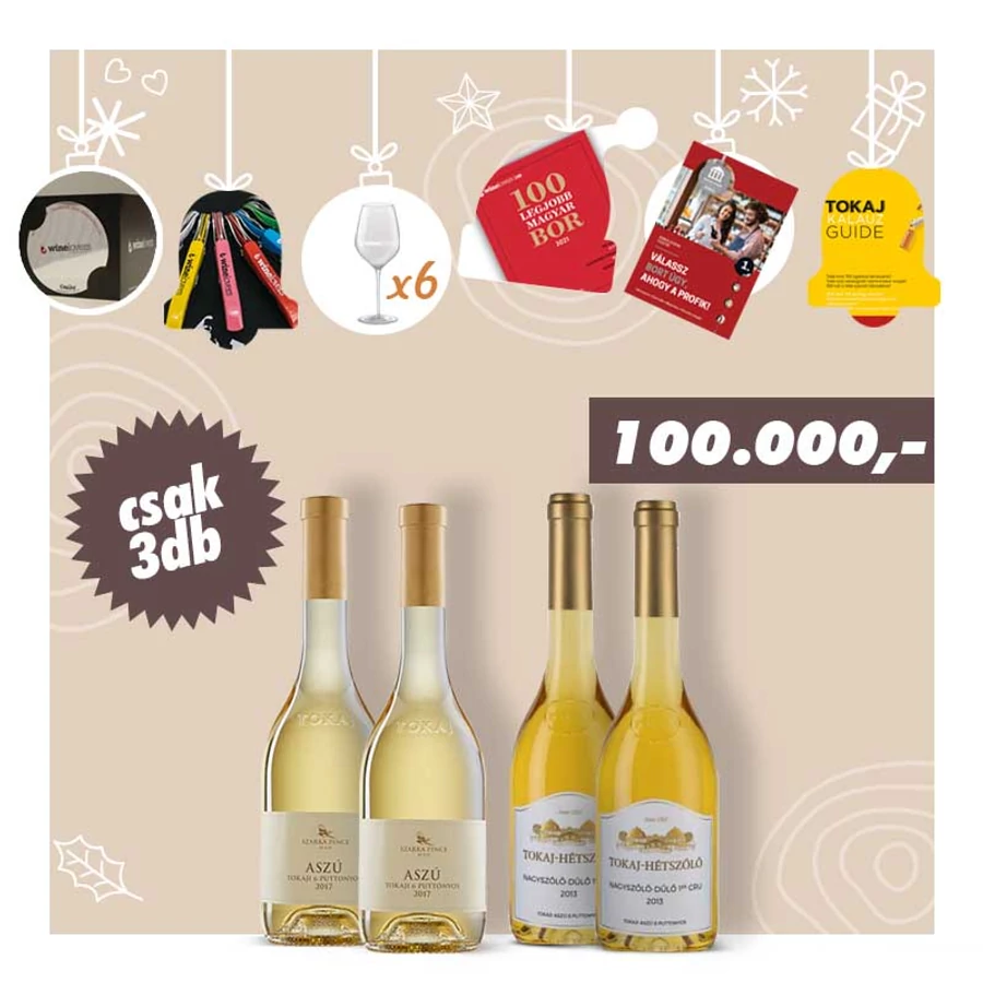 Karácsonyi aszú csomag (csak 3 db)