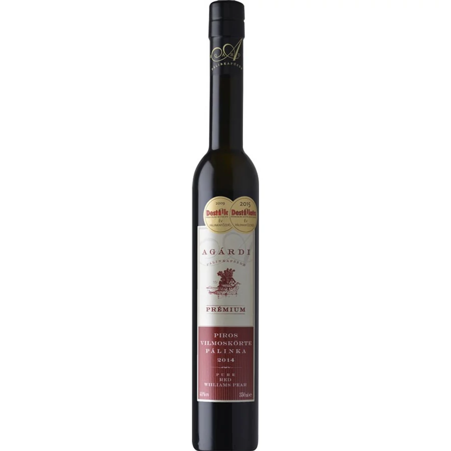 Agárdi Piros Vilmoskörte Pálinka (0.35 l) 40% (utolsó 1db)