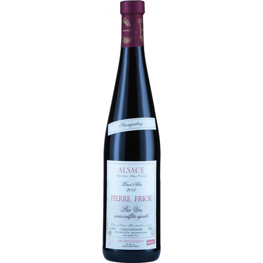 Pierre Frick Pinot Noir Strangenberg 2018 (utolsó palackok 3db) 