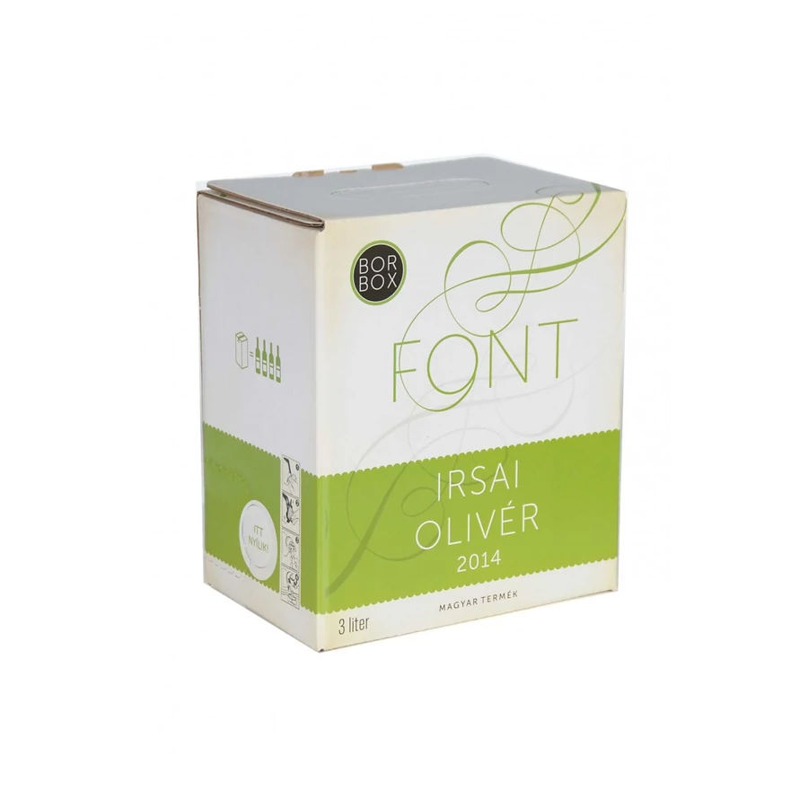 Font Pincészet Irsai Olivér 3L Bag-in-Box 2019 (3l)
