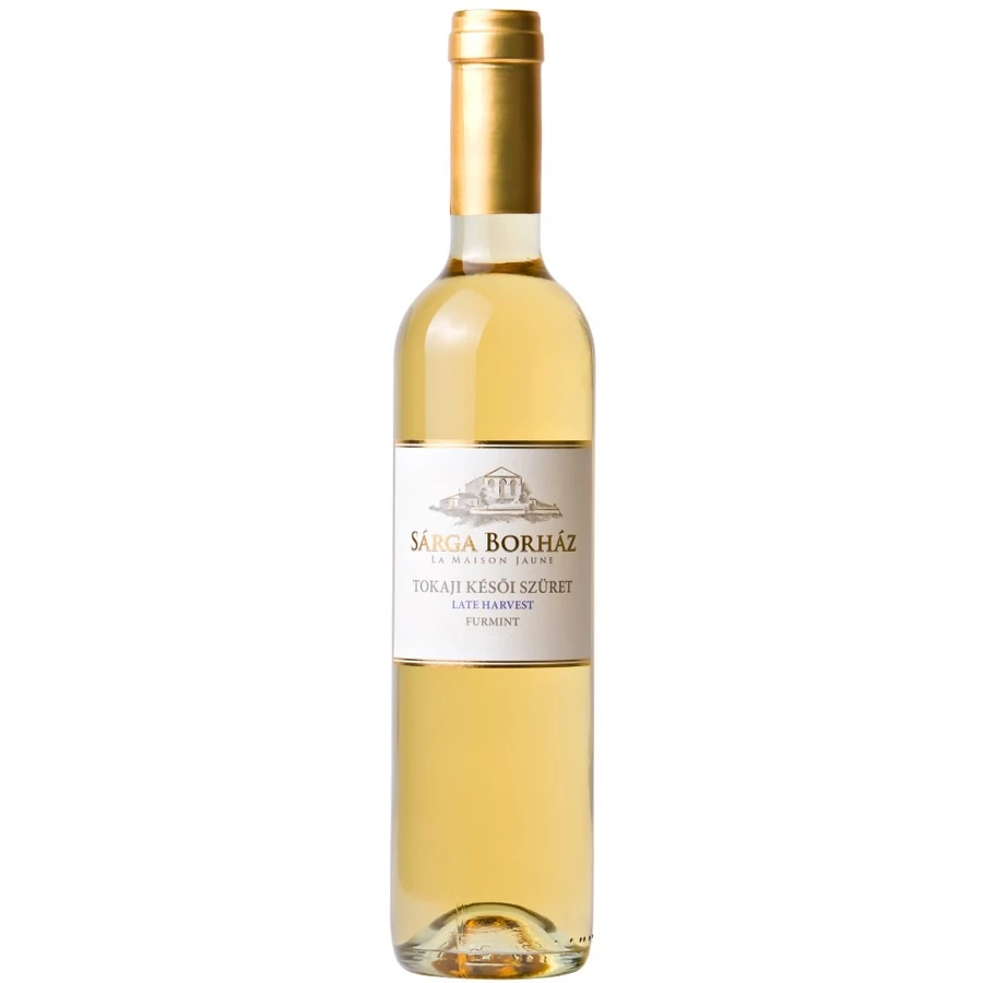 Sárga Borház Tokaji Furmint kései 2018 (0,5l) (édes)