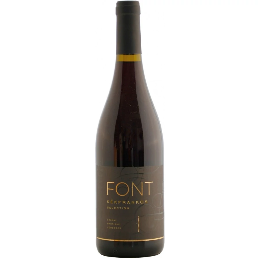Font Pincészet Kékfrankos barrique 2017 (utolsó 2 palack)