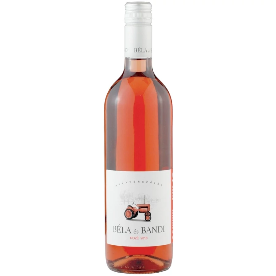Béla és Bandi Kékfrankos - Merlot Rozé 2019 (0,75l)