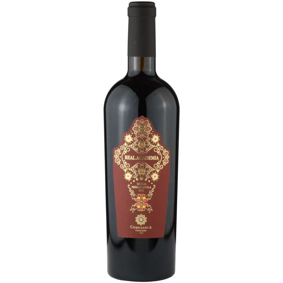 Compagnia Siciliana 1921 Real Academia 2017 (nero d'avola)  (utolsó 2db)