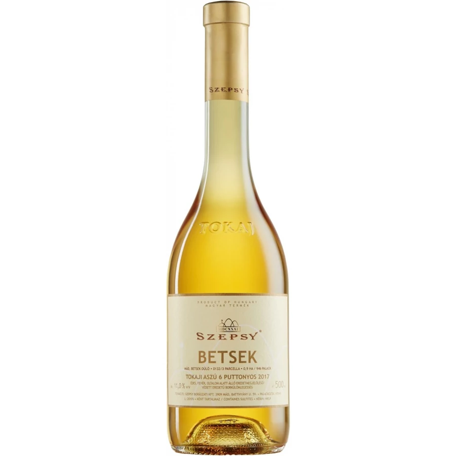 Szepsy 6 puttonyos Tokaji Aszú Betsek 2017