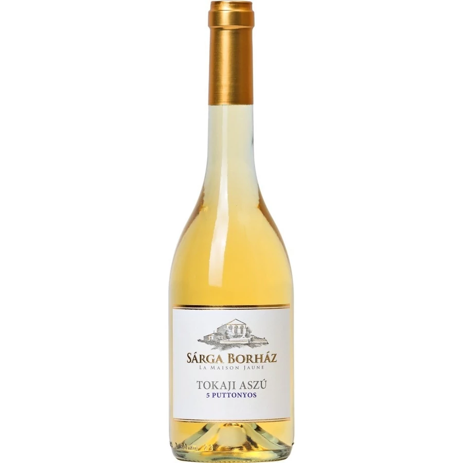 Sárga Borház Tokaji 5 puttonyos Aszú 2017 (utolsó 3db)