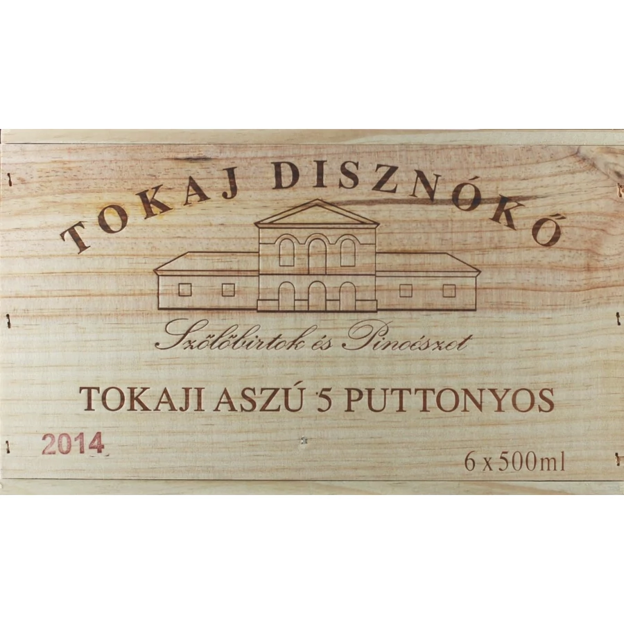 Disznókő 2014-es Aszú válogatás fadobozban (3l)