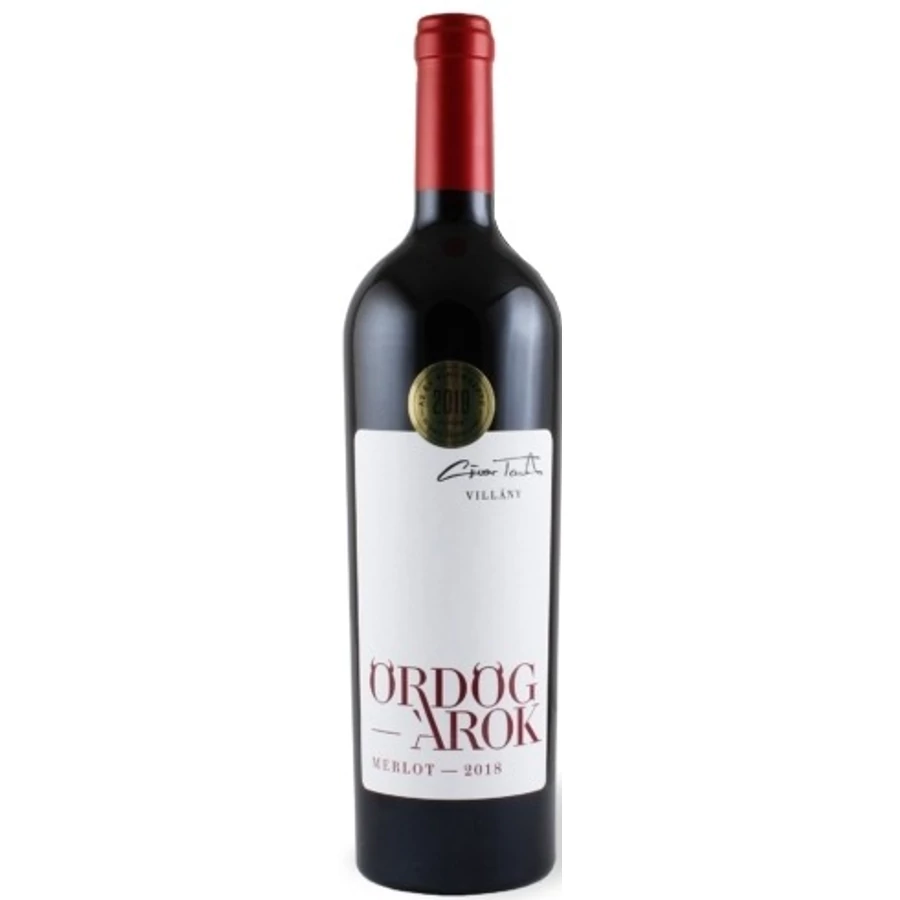 Günzer Tamás Ördögárok Merlot 2018 (0,75l)