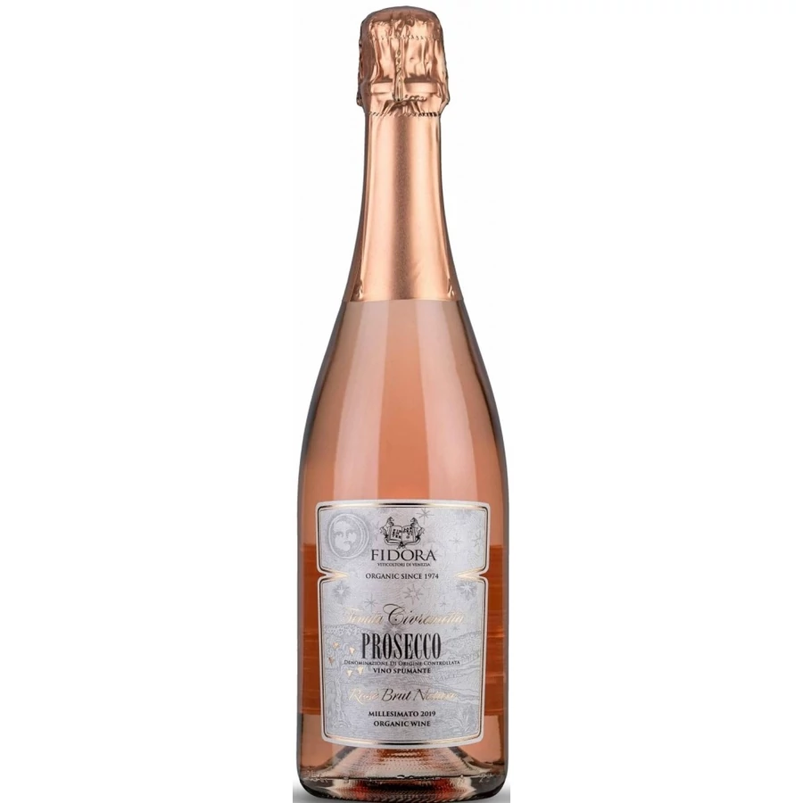 Azienda Fidora Prosecco Rosé Brut Nature 2024 DOC (utolsó 5db)