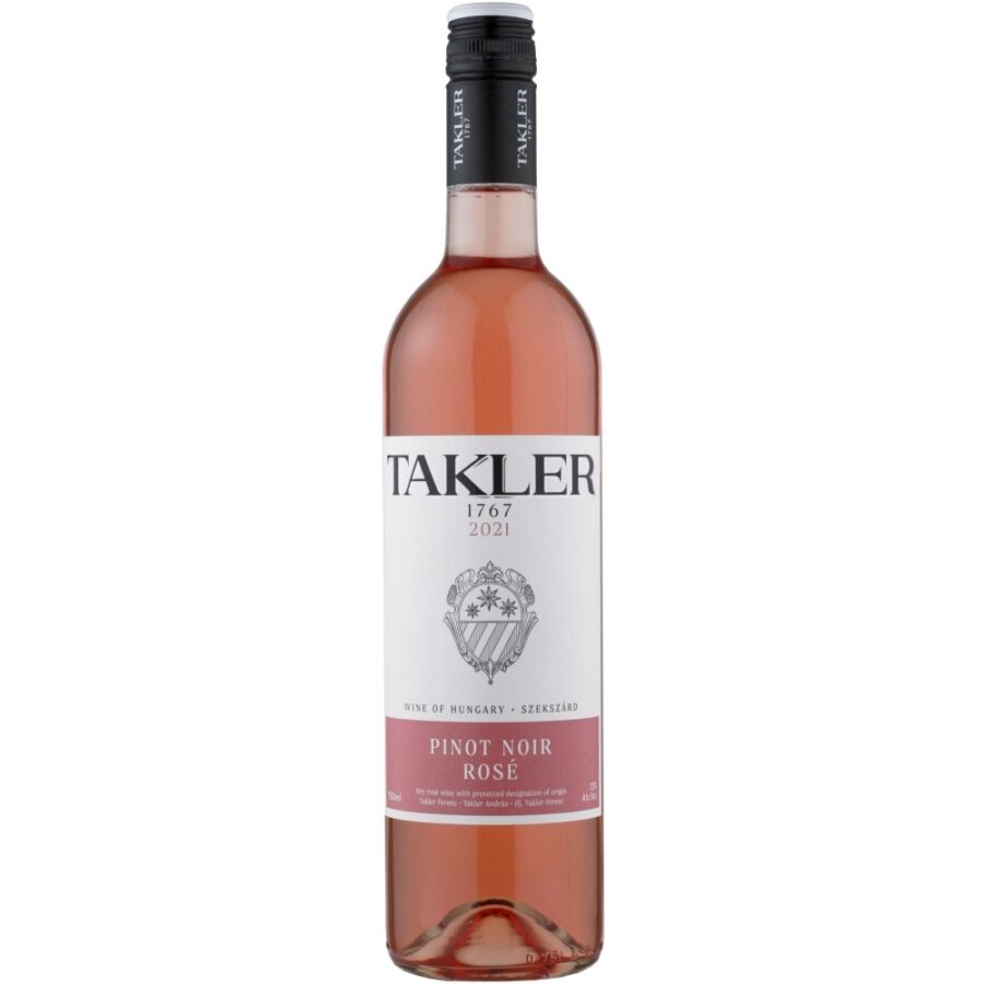 Takler Pinot Noir Rosé 2021 (utolsó palack 1db)