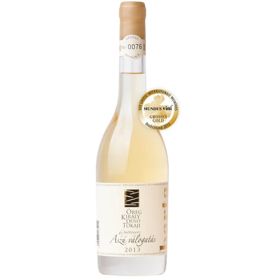 Barta Pince Öreg Király Dűlő 6 puttonyos Aszú válogatás 2013 (0,375l)