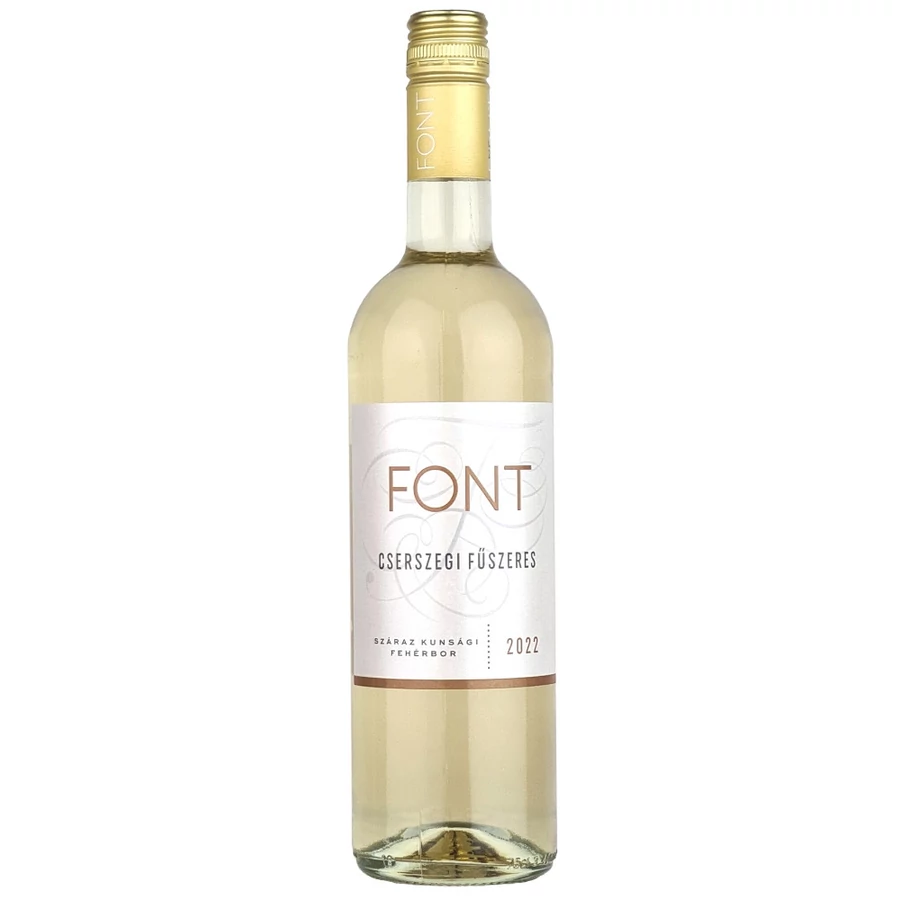 Font Pincészet Cserszegi Fűszeres 2022 (0,75l)