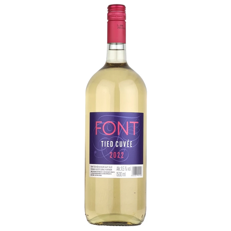 Font Pincészet Tied Cuvée 2022 (fehér) 1,5l (utolsó 2db)