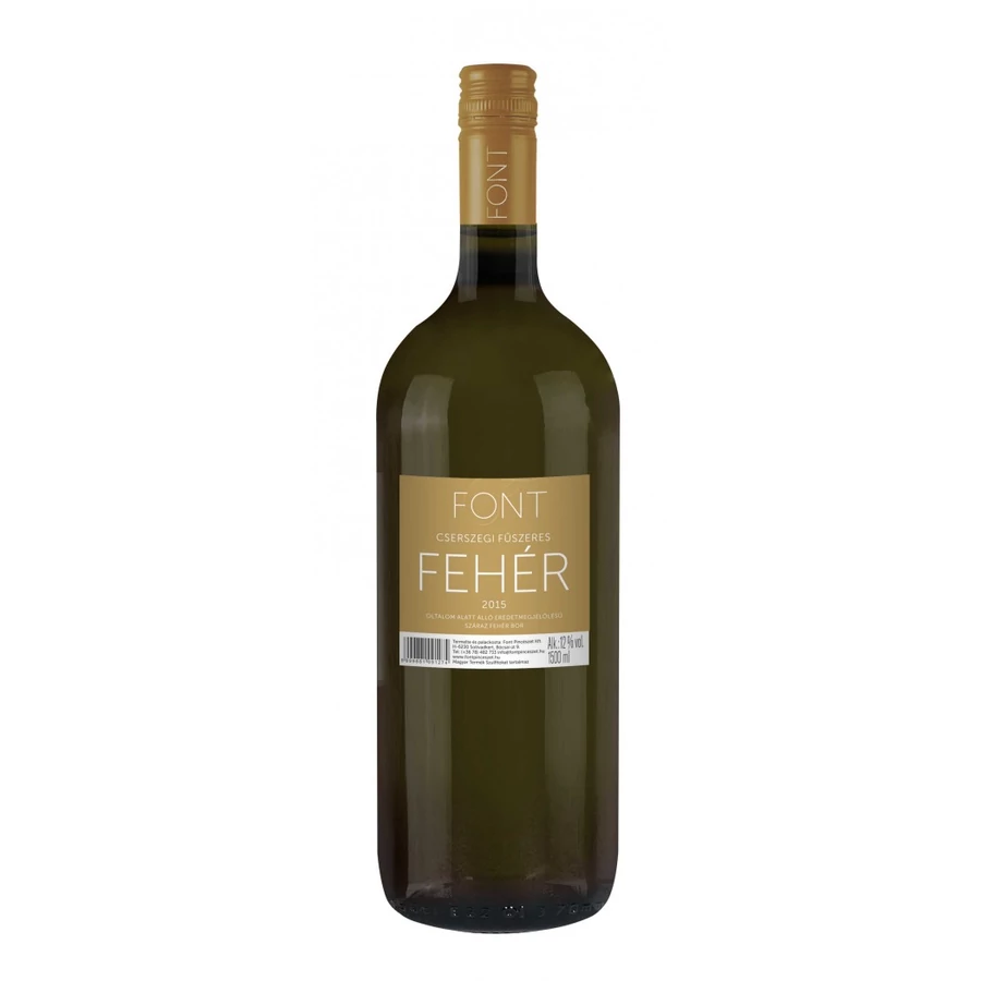 Font Pincészet Cserszegi Fűszeres 2022 (1,5 l)