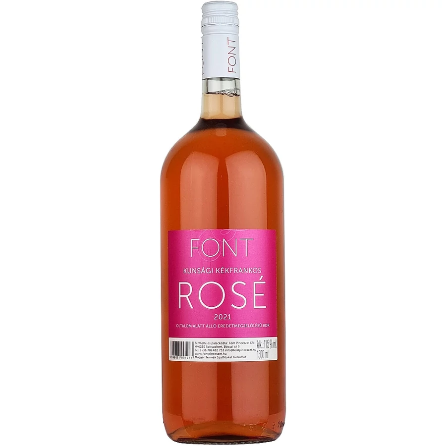 Font Pincészet Kékfrankos Rosé 2022 (1,5 l) (utolsó 10db)
