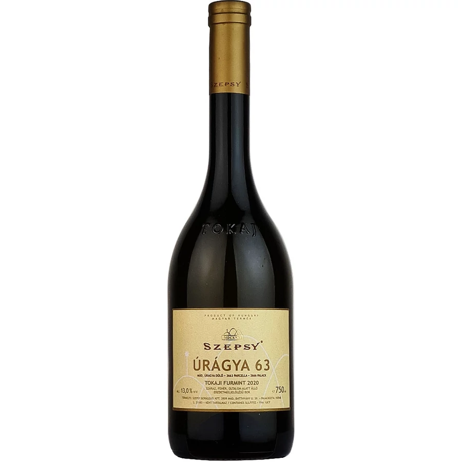 Szepsy Úrágya Furmint '63 2020 (utolsó 5db)