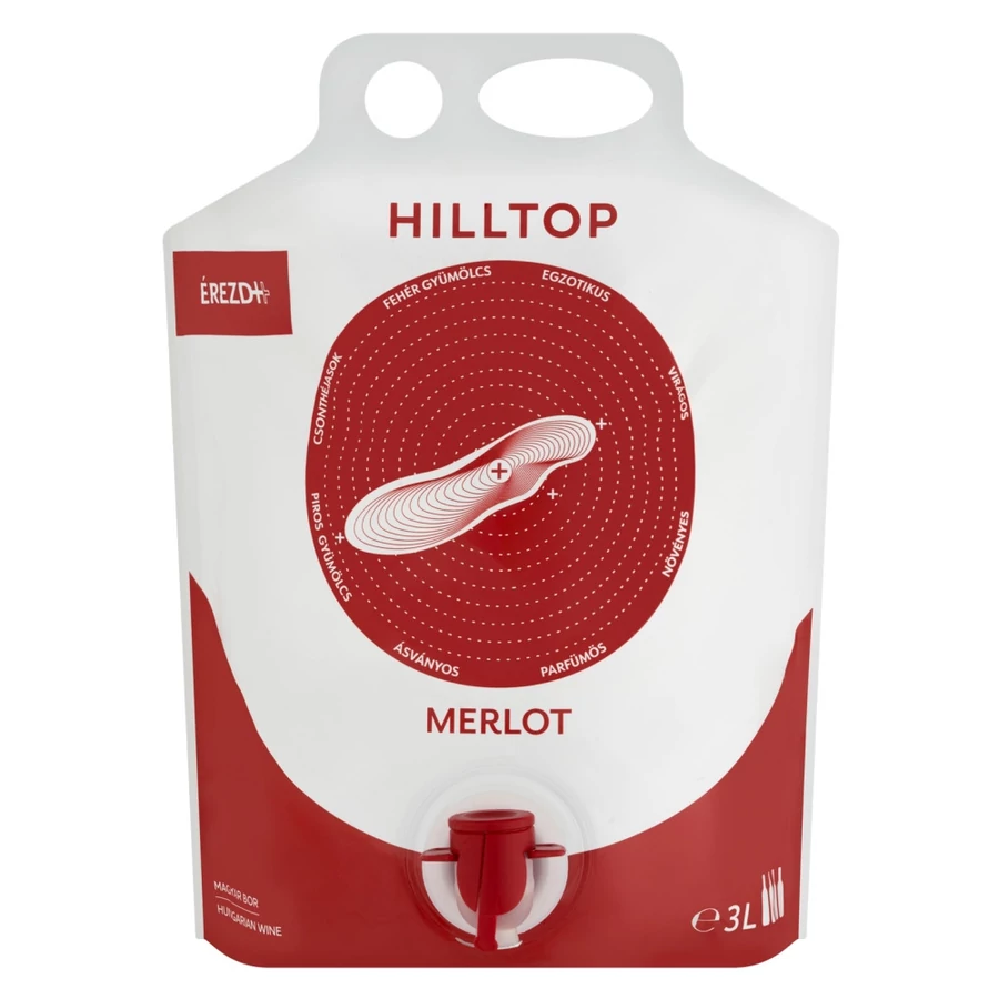 Hilltop Merlot 3L Bortarisznya