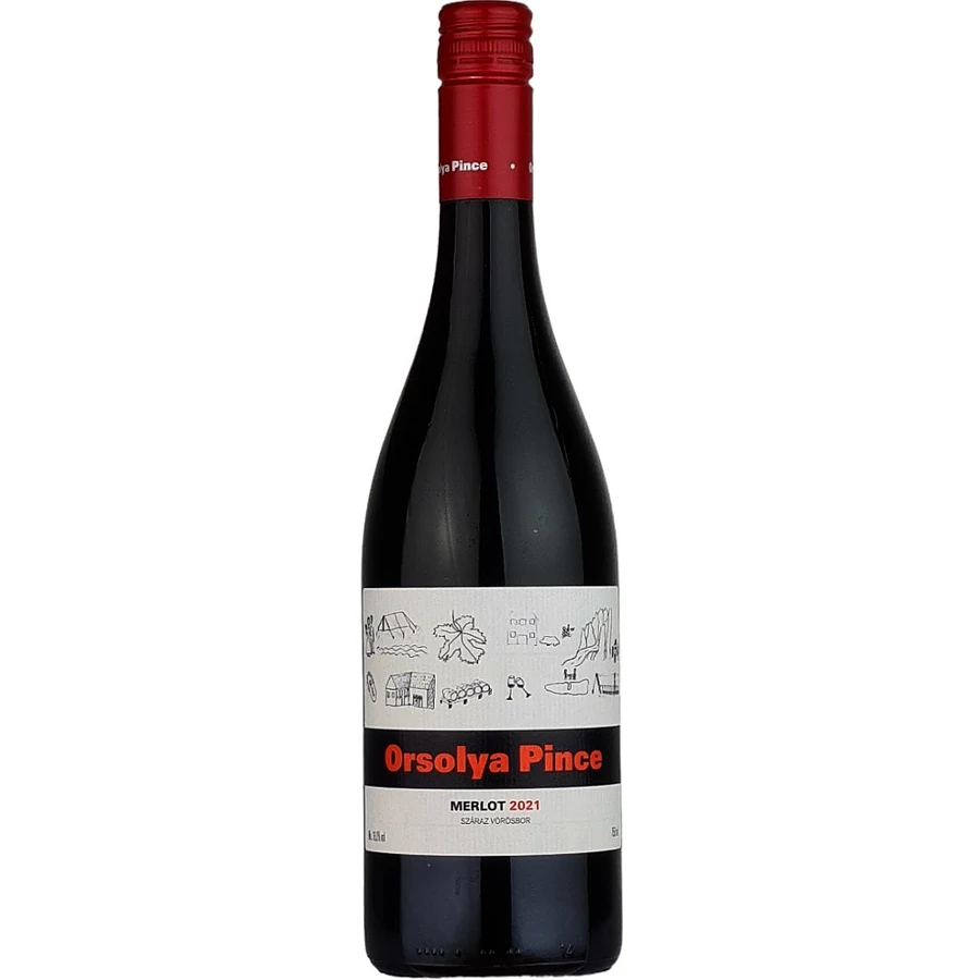 Orsolya Merlot 2021 (utolsó 5db)