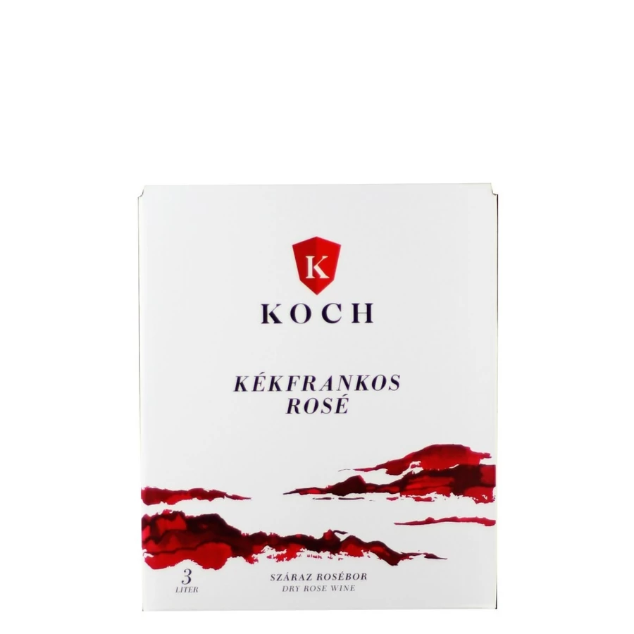 Koch Kékfrankos Rosé 2023 (3l Bag-in-Box)  (utolsó 6db)