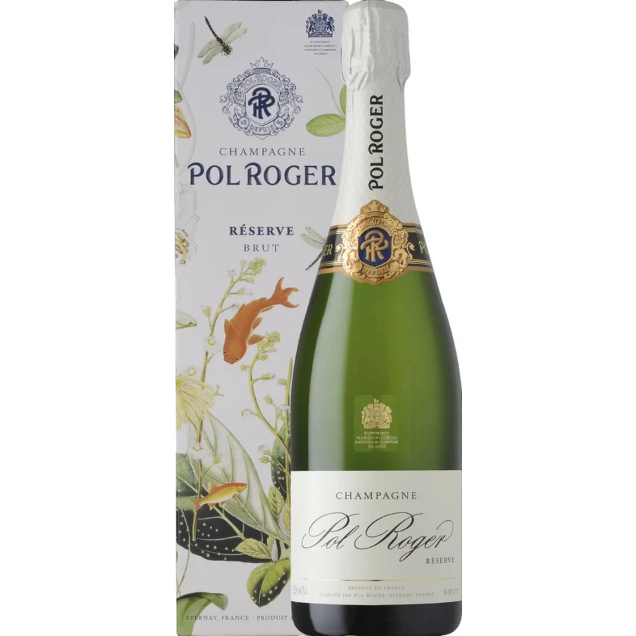 Pol Roger Brut Reserve Champagne Díszdobozzal (V)