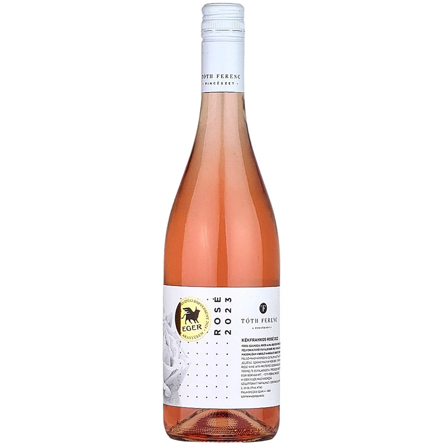 Tóth Ferenc Egri Kékfrankos Rosé 2023 (utolsó 1db)
