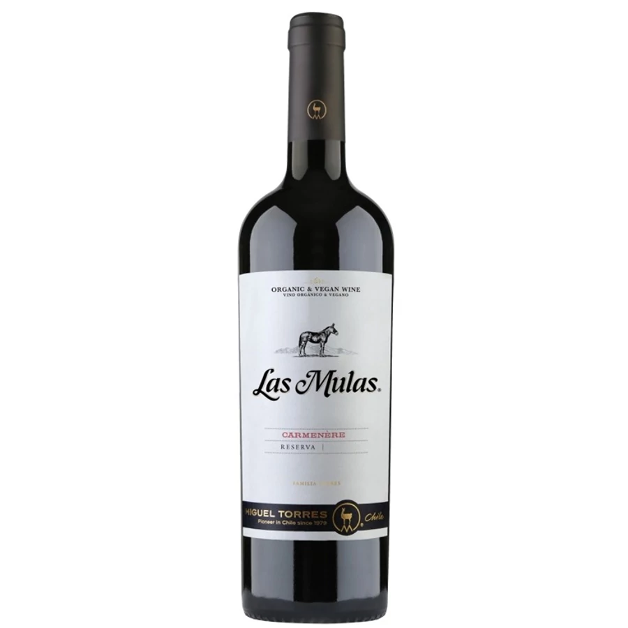 Miguel Torres Las Mulas Carmenere Reserva 2019 (BIO) (utolsó 5db)