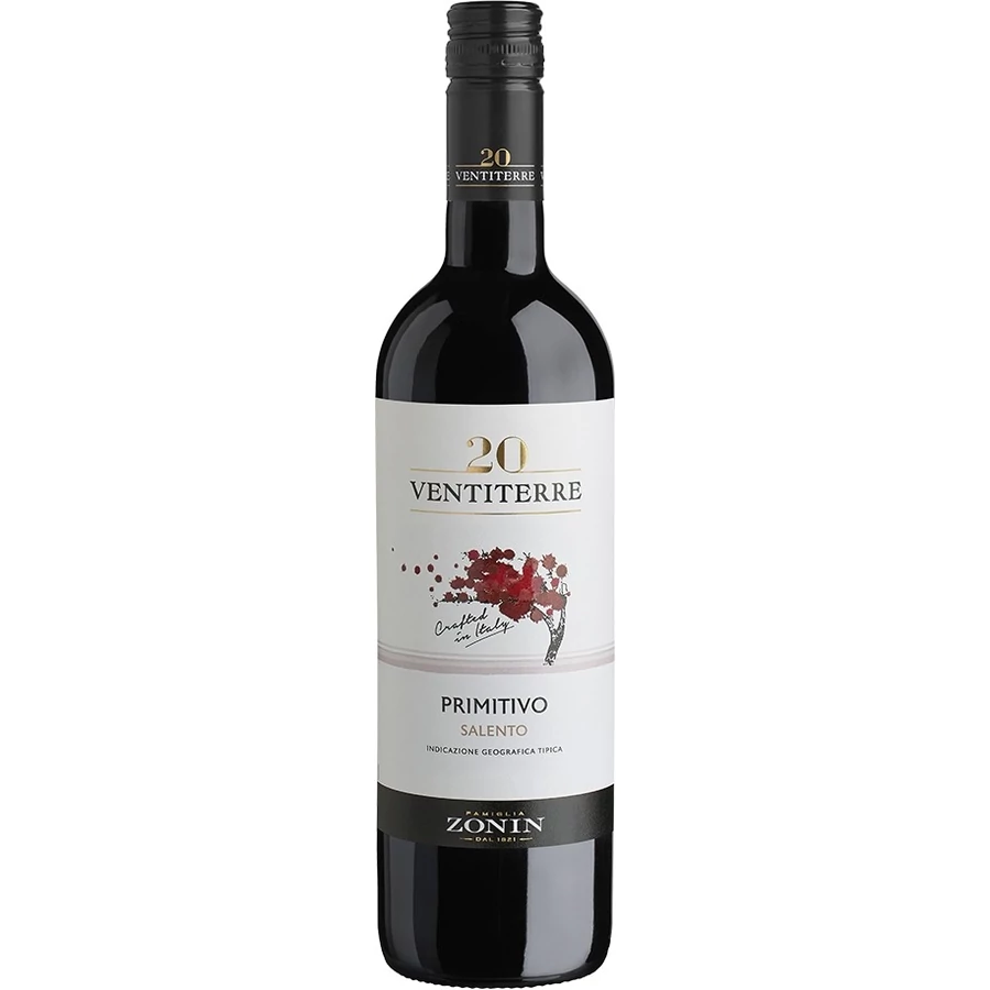 Zonin Ventiterre Primitivo 2022 (V) (0,75l)