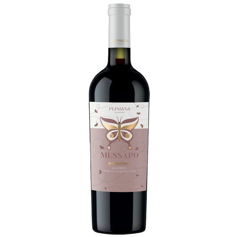 Pliniana Messappo Primitivo Salento 2022 (0,75l)