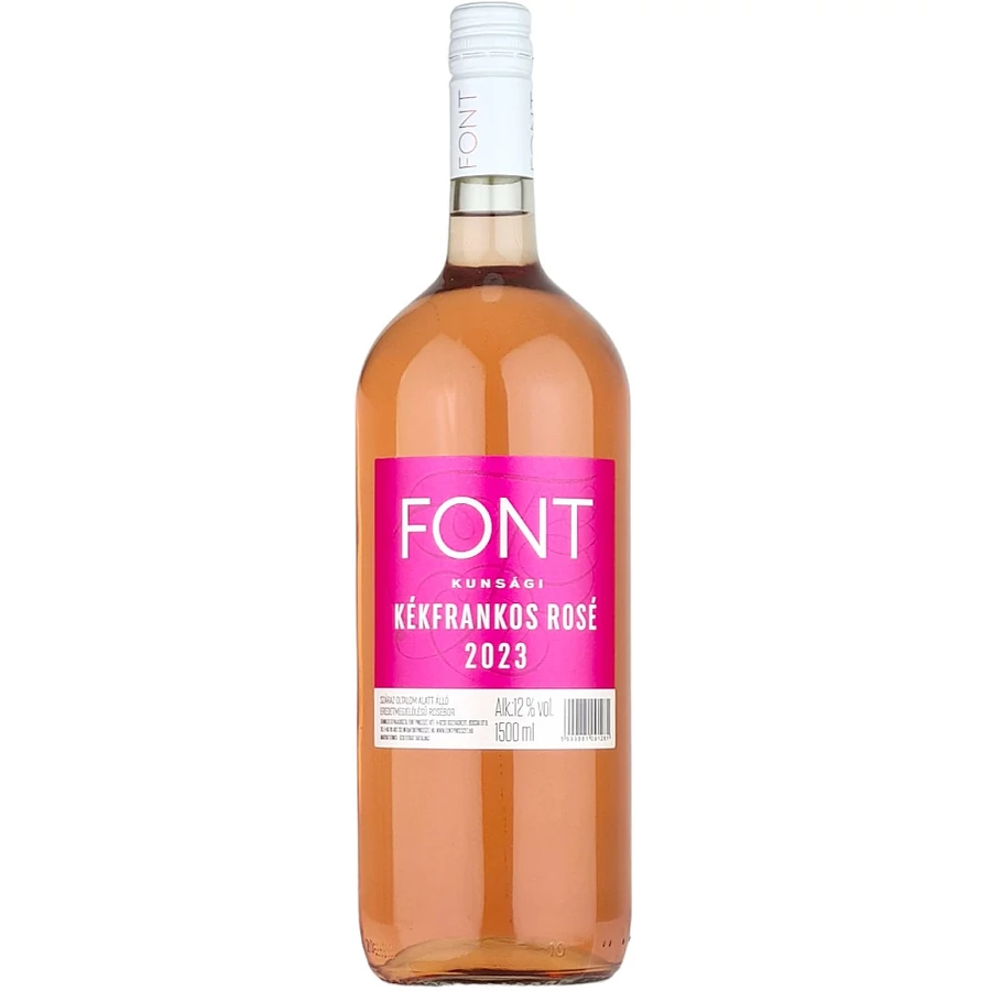 Font Pincészet Kékfrankos Rosé 2024 (1,5 l) (V) (utolsó 12db)