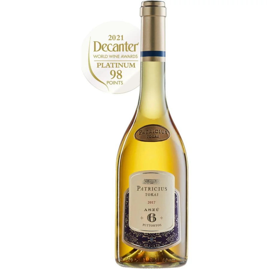 Patricius 6 puttonyos Aszú 2017 (utolsó 3db)