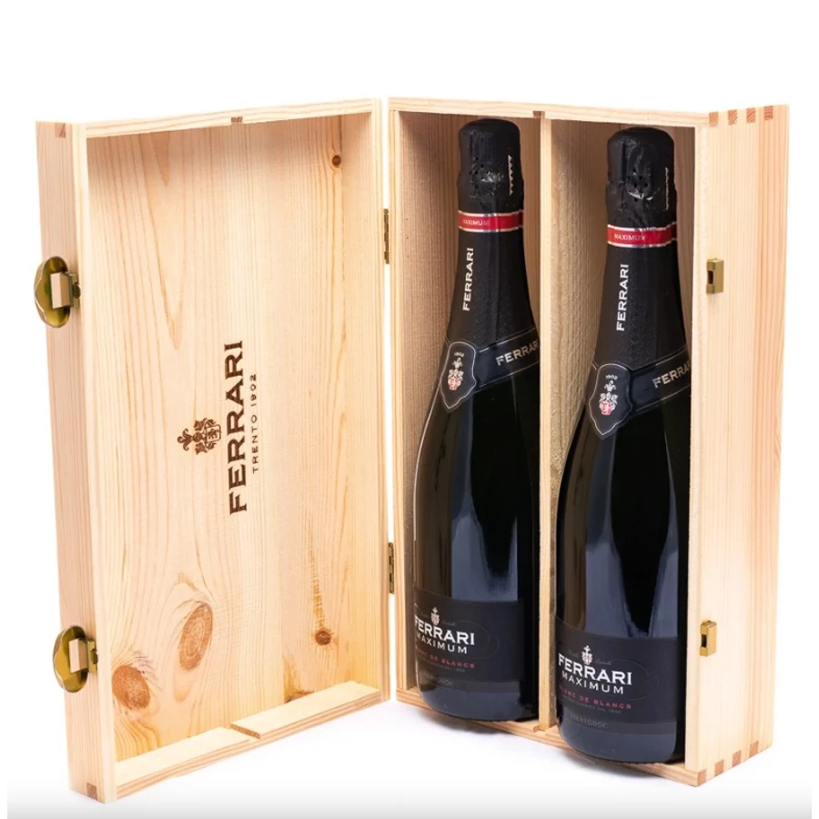 Ferrari Maximum Brut Trento DOC (V) 2db Fadobozban