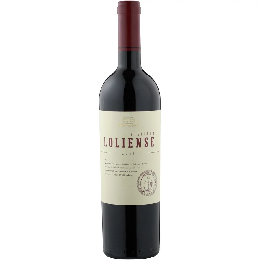 Konyári Loliense Vörös 2022 (0,75l)