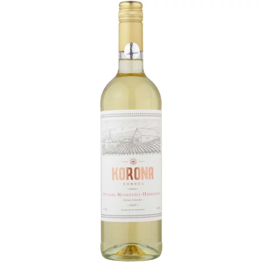 Korona Borház Muskotály-Hárslevelű 2024 (félédes) (V) (0,75l)