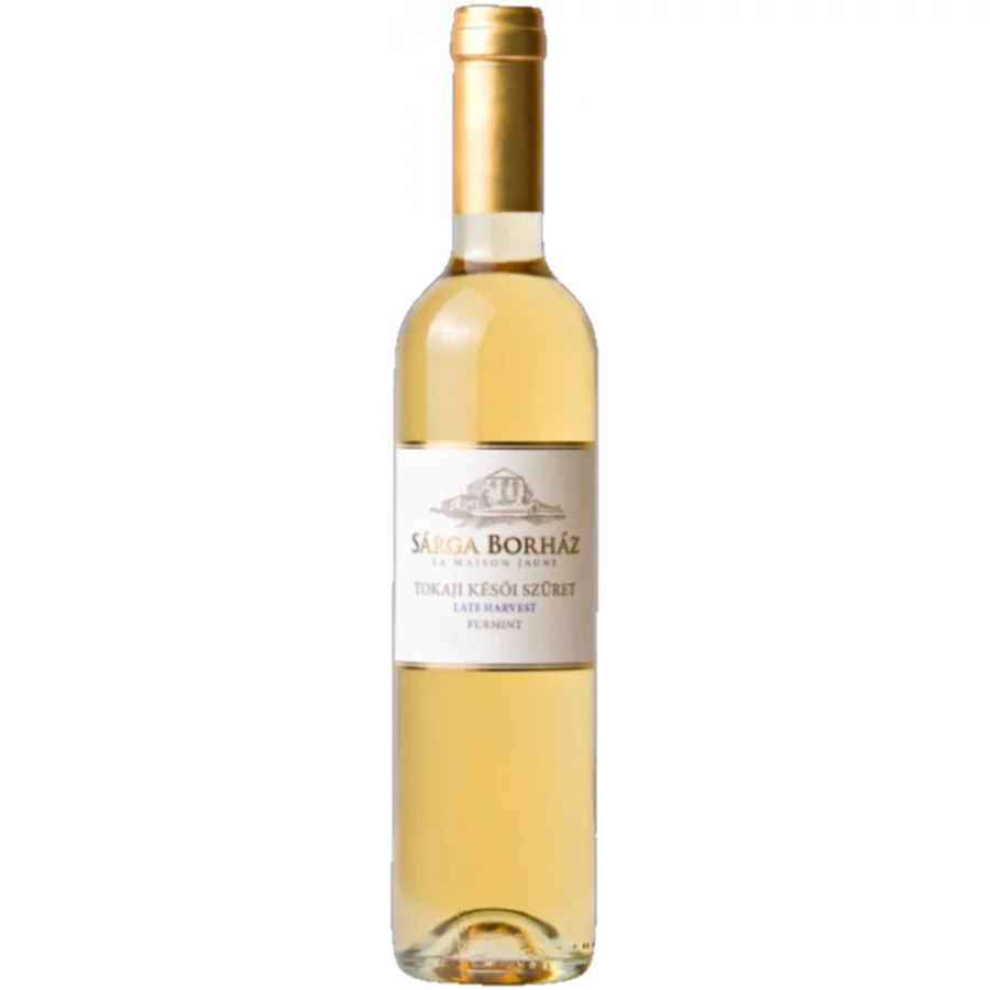 Sárga Borház Tokaji Furmint kései 2021 (0,5l) édes