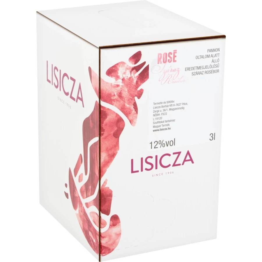 Lisicza Rosé 2025 (3L Bag-in-Box)