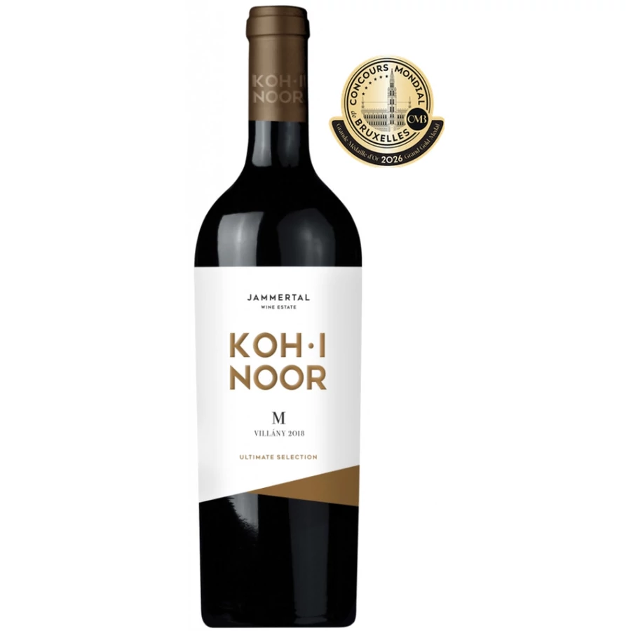 Jammertal KOH-I-NOOR Merlot 2018 (6 palack faládában) - ELŐJEGYZÉS