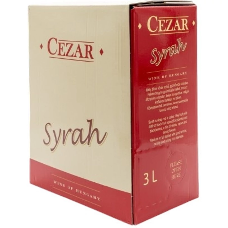 Cezar Pincészet Syrah 3L