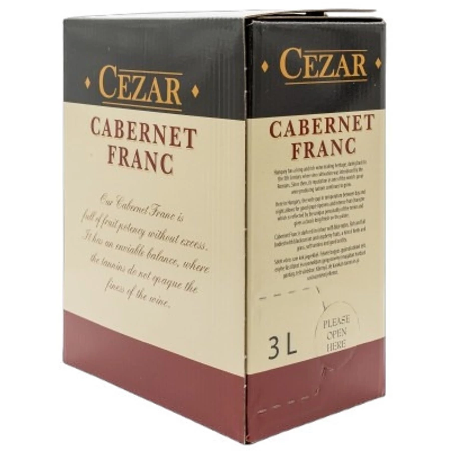Cezar Pincészet Cabernet Franc 3L