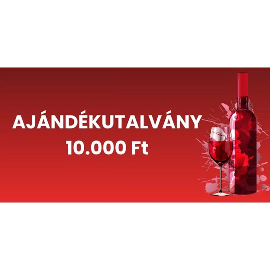 Winelovers Webshop 10.000 Ft értékű ajándékutalvány