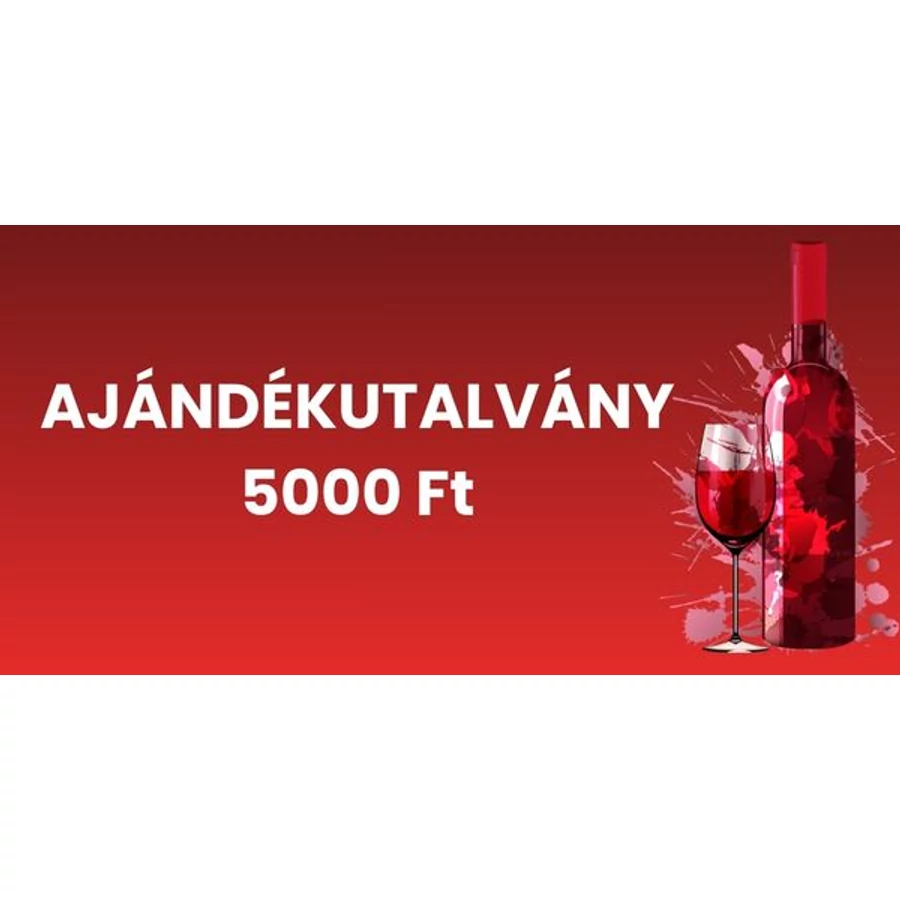 Winelovers Webshop 5.000 Ft értékű ajándékutalvány