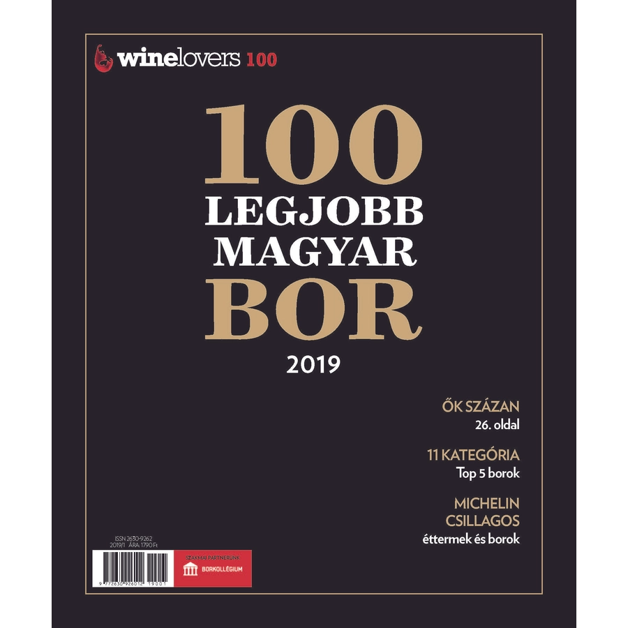 Winelovers 100 - A 100 legjobb magyar bor magazin 2019
